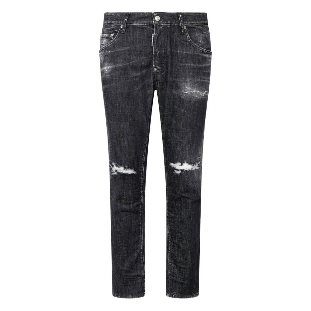 Dsquared2 Grey Trousers - Regular & Straight-Leg Trousers Men DSQUARED2