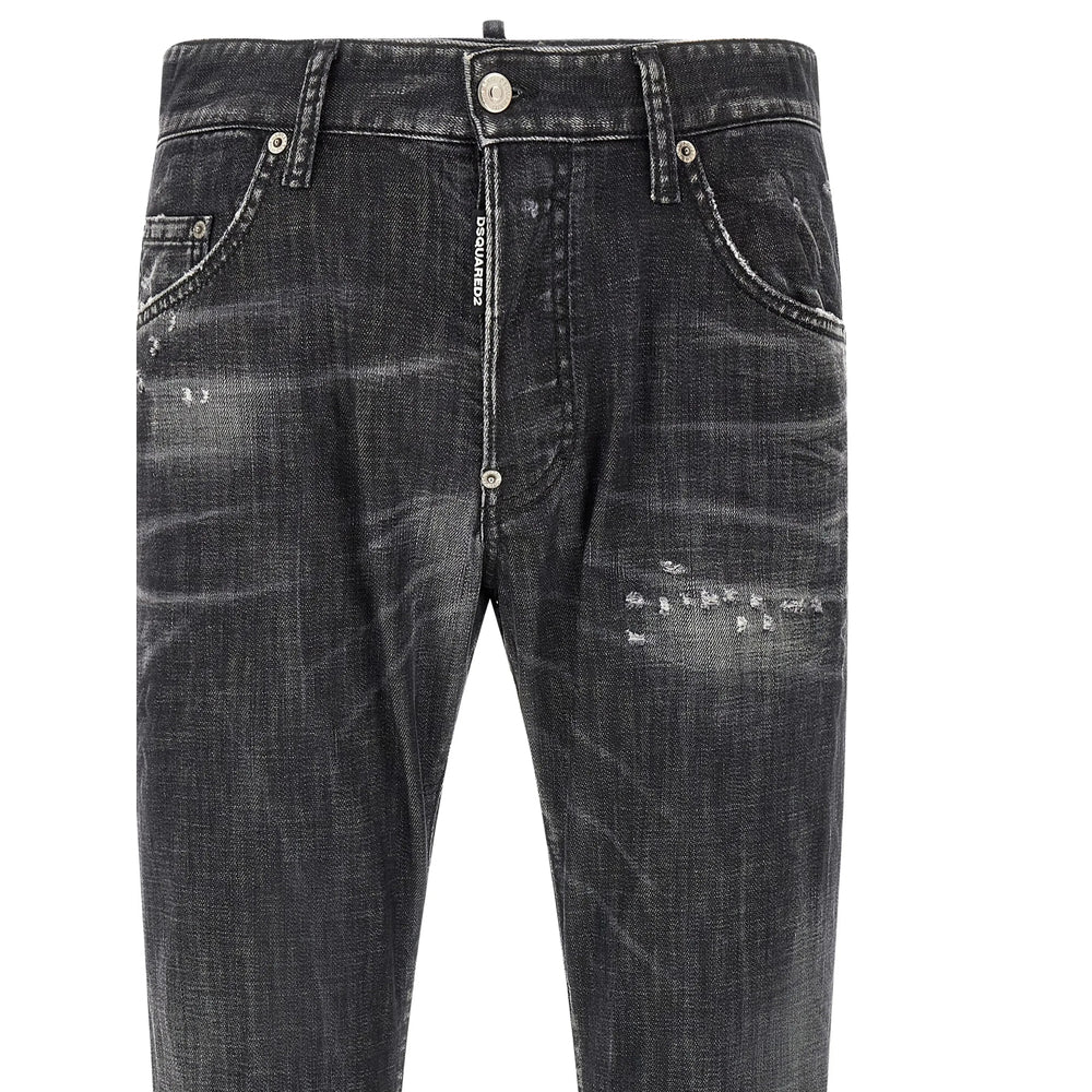 Dsquared2 Grey Denim - Regular & Straight-Leg Jeans Men DSQUARED2