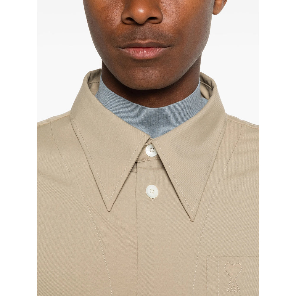 Ami Paris Neutrals Shirts Men AMI PARIS