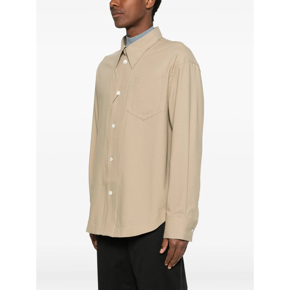 Ami Paris Neutrals Shirts Men AMI PARIS