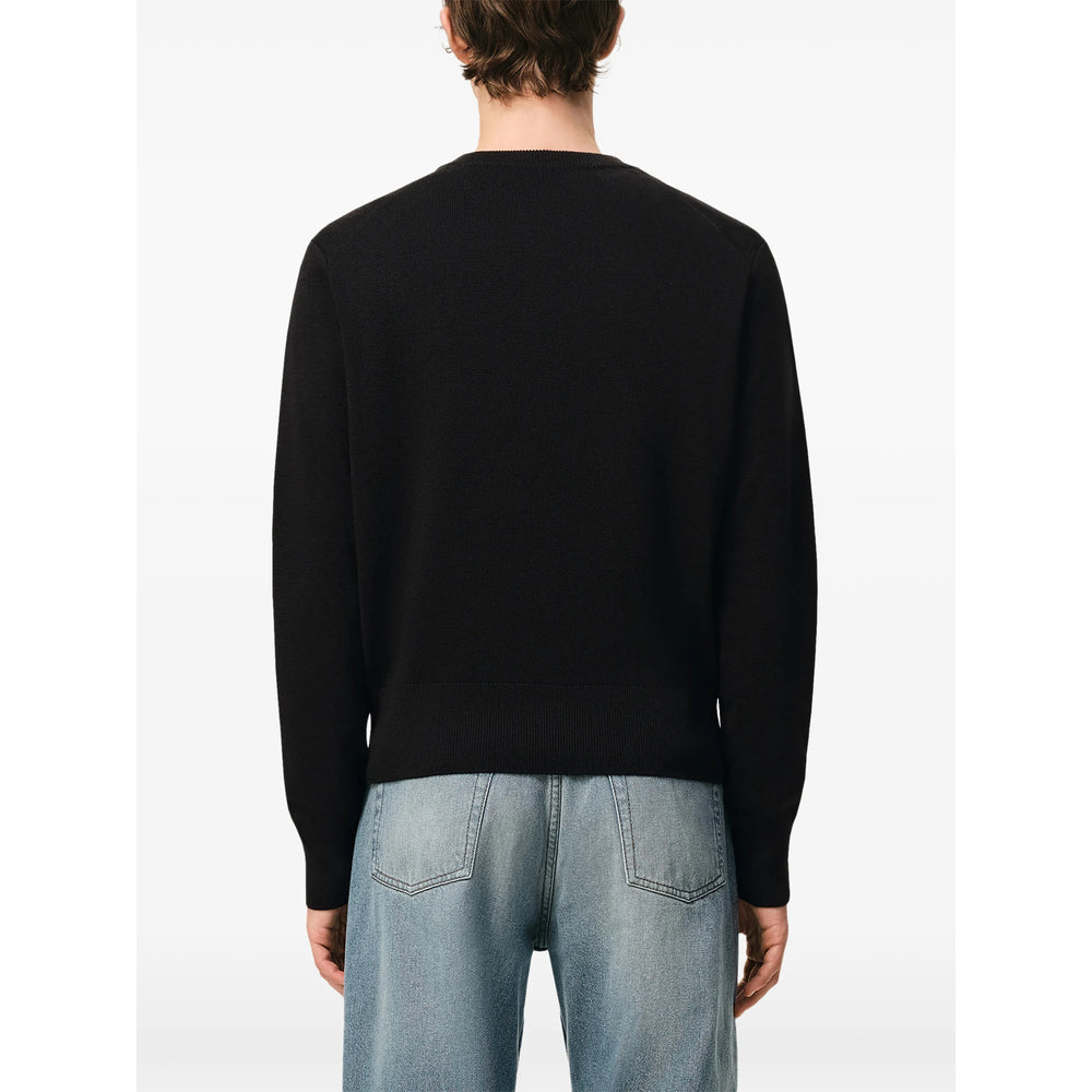 Ami Paris Black Sweaters & Knitwear - Cardigans Men AMI PARIS
