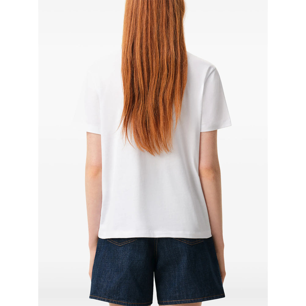 Ami Paris White T-Shirts & Vests - T-Shirts Men