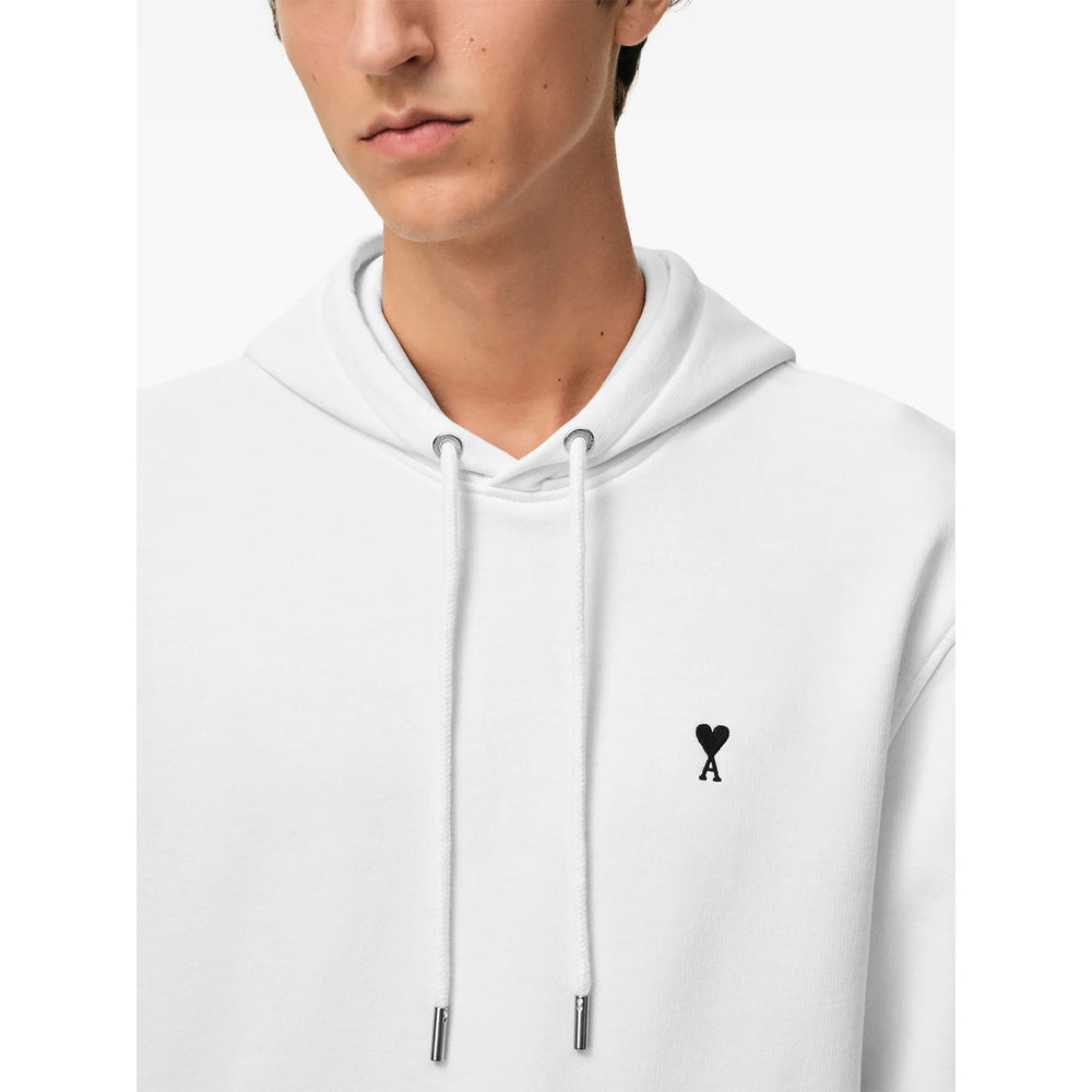 Ami Paris White Sweaters & Knitwear - Hoodies Men AMI PARIS