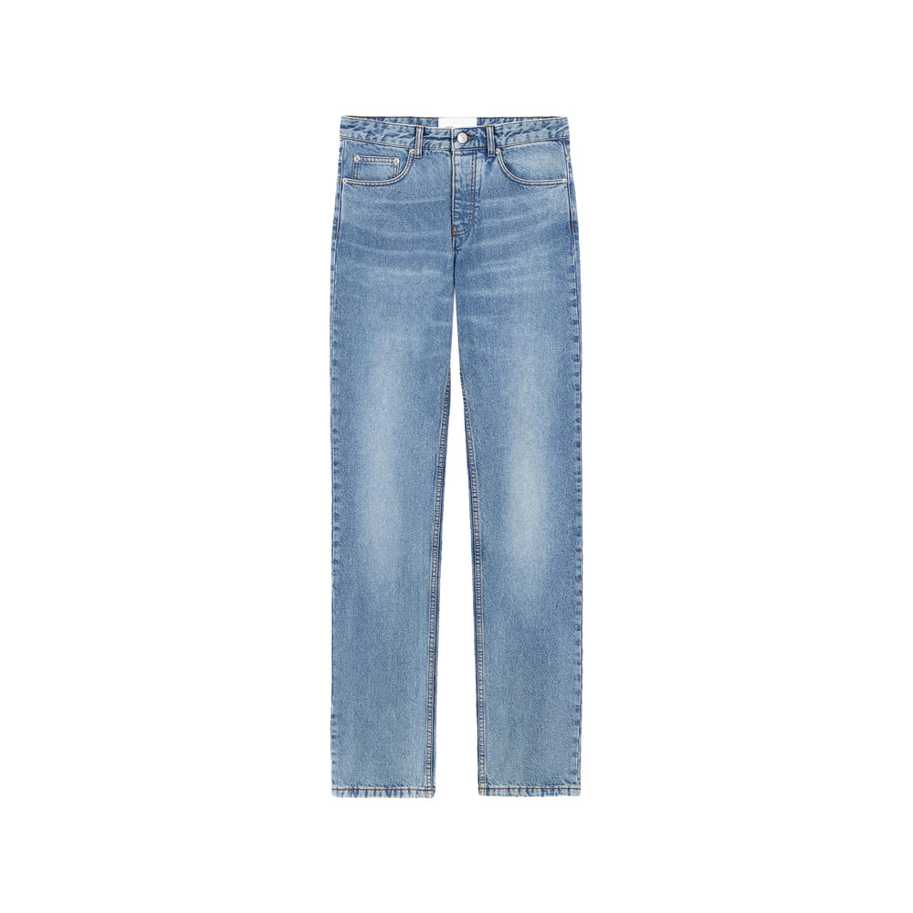 Ami Paris Blue Denim - Regular & Straight-Leg Jeans Men AMI PARIS