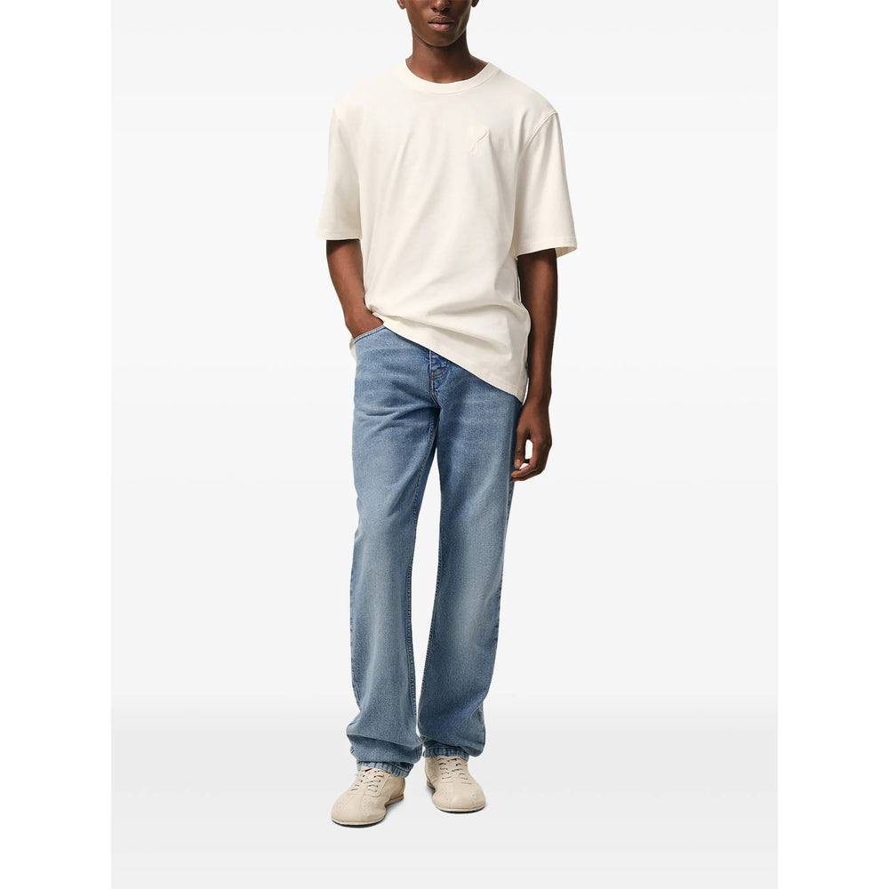 Ami Paris Blue Denim - Regular & Straight-Leg Jeans Men AMI PARIS