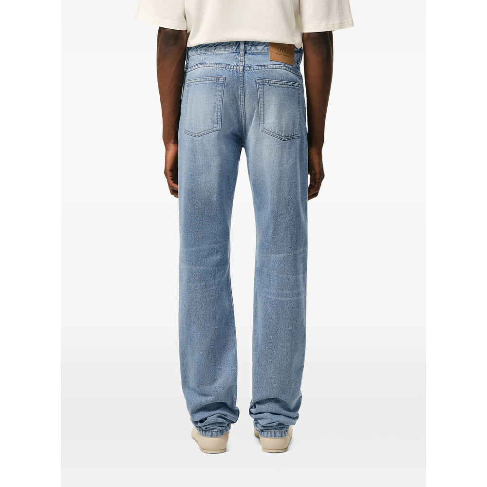 Ami Paris Blue Denim - Regular & Straight-Leg Jeans Men AMI PARIS