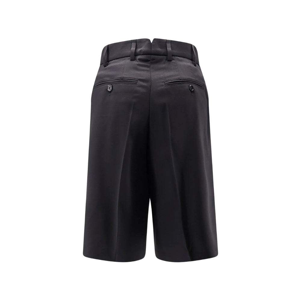 Ami Paris Black Shorts - Bermuda Shorts Men AMI PARIS