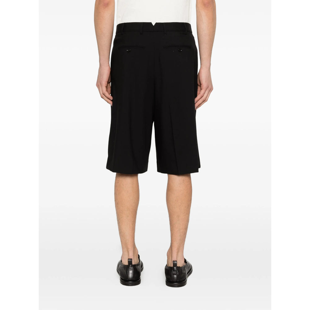 Ami Paris Black Shorts - Bermuda Shorts Men AMI PARIS
