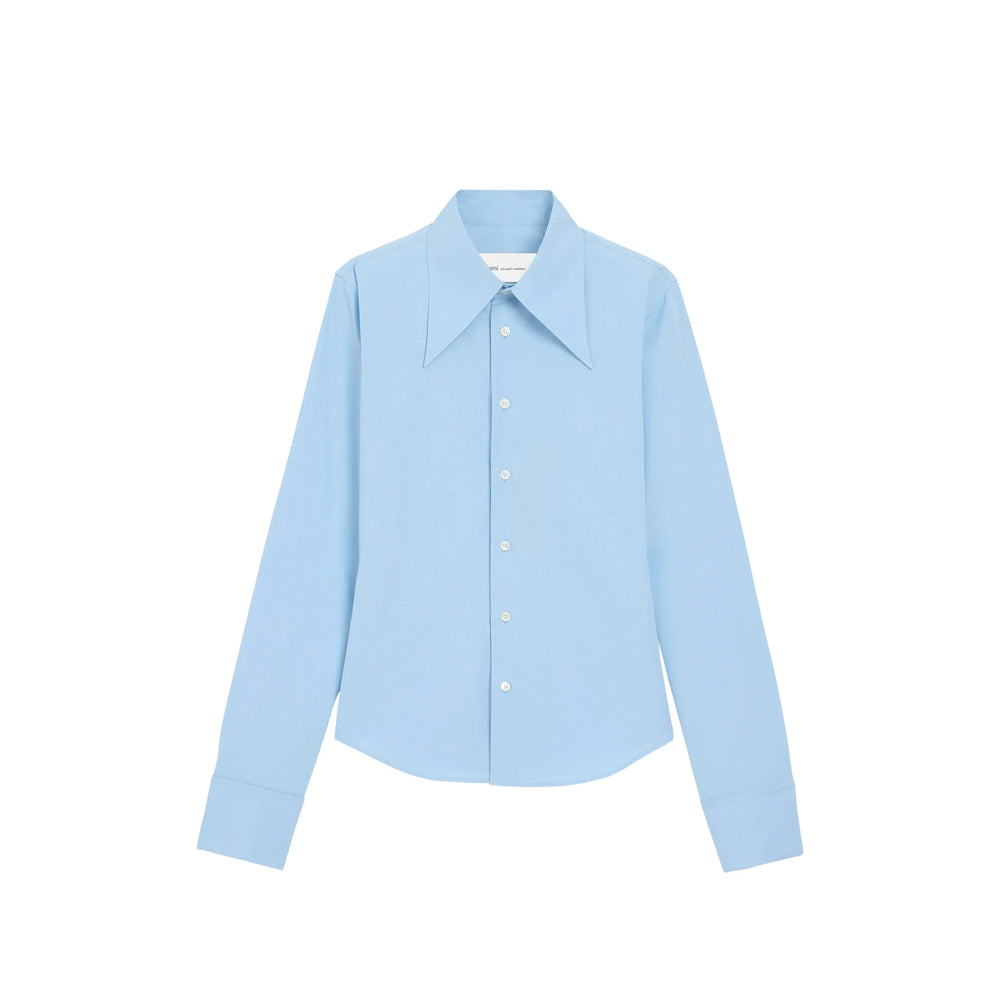 Ami Paris Blue Tops - Shirts Women AMI PARIS