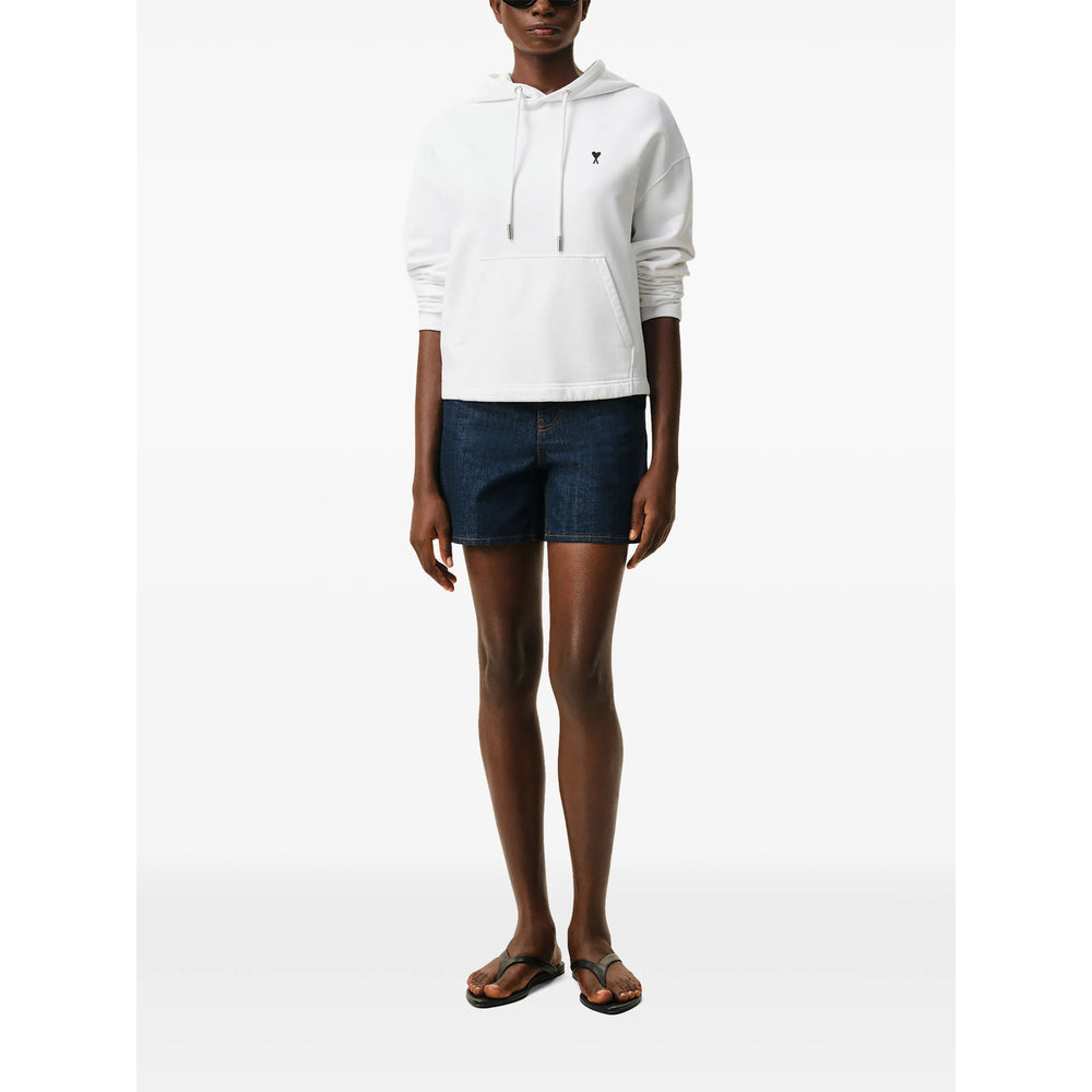 Ami Paris White Tops - Hoodies Women AMI PARIS