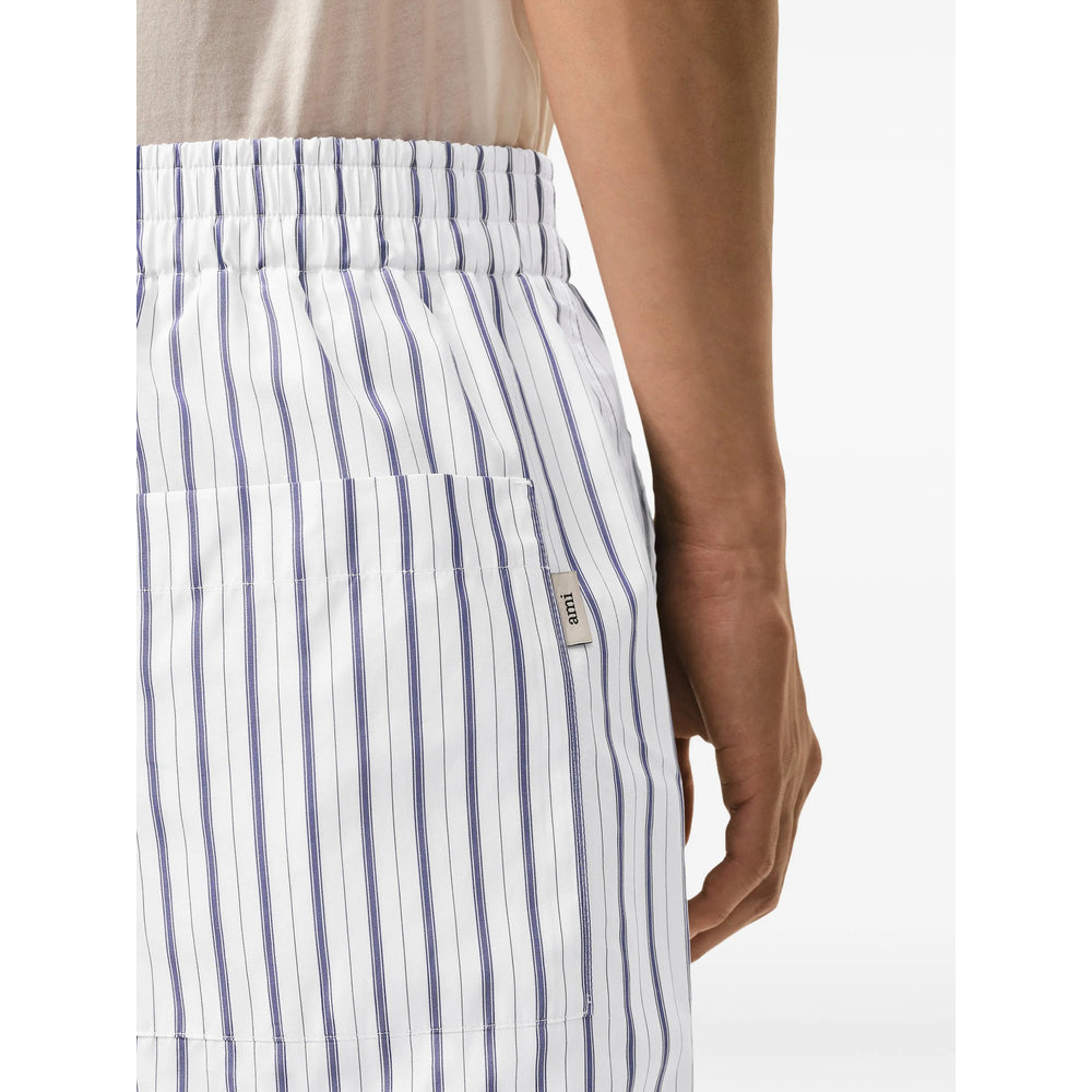 Ami Paris White Shorts - Bermuda Shorts Men AMI PARIS