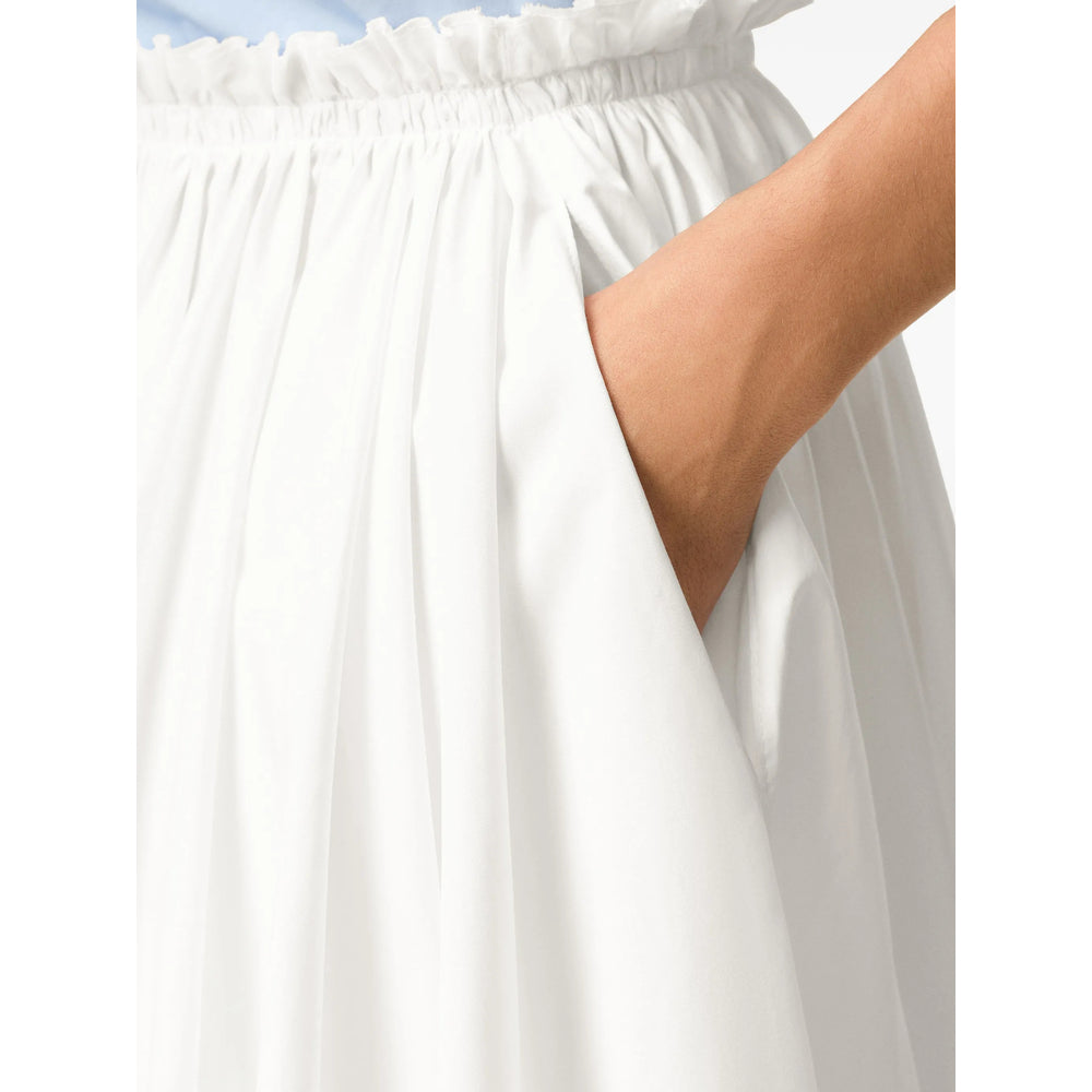 Ami Paris White Skirts - A-Line Skirts Women AMI PARIS