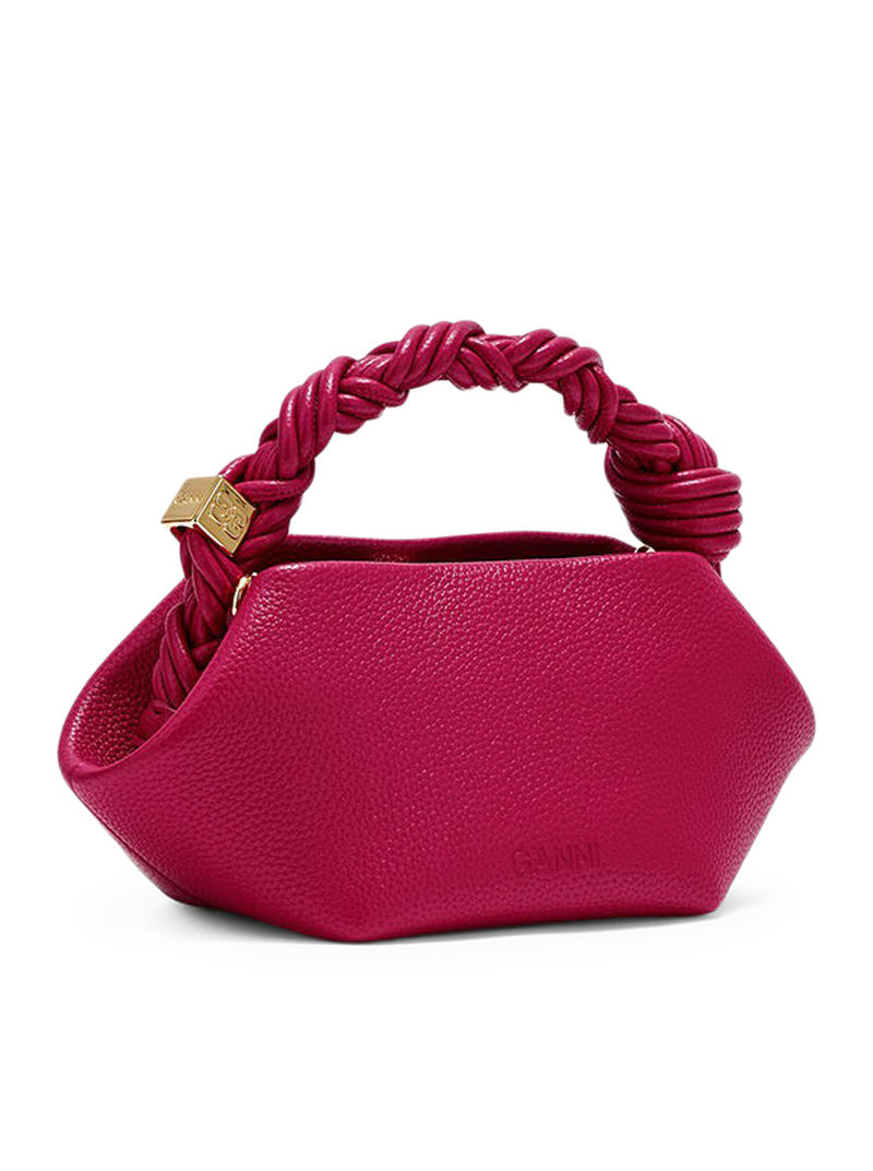 Ganni Women Mini Bou Bag In Grained GANNI