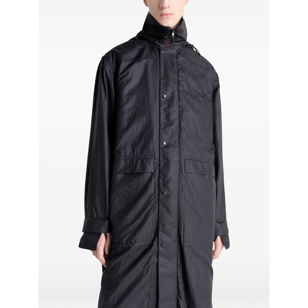 Lemaire Black Coats - Raincoats Men LEMAIRE