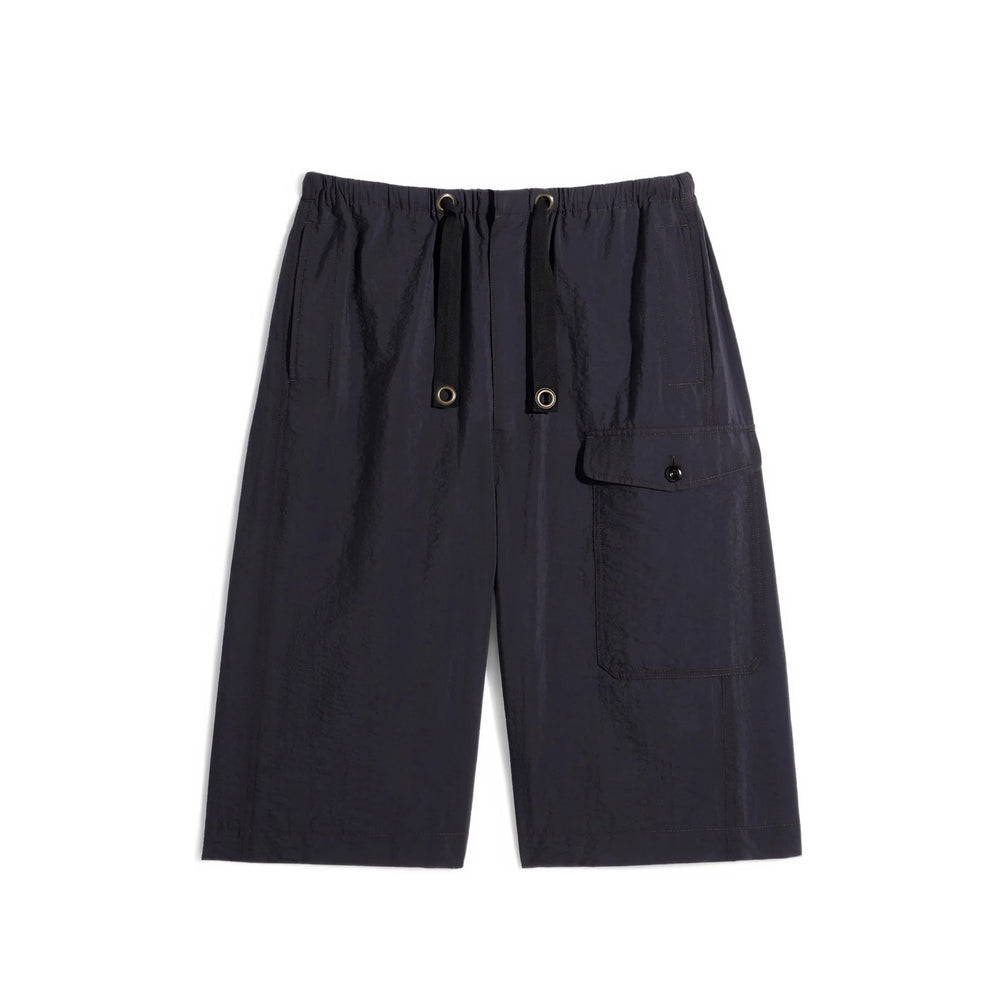Lemaire Black Shorts - Cargo Shorts Men LEMAIRE
