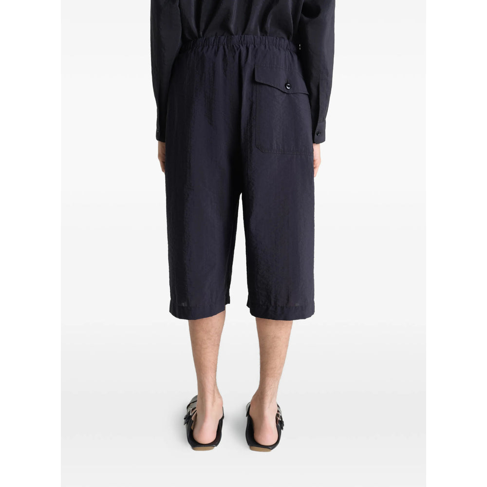 Lemaire Black Shorts - Cargo Shorts Men LEMAIRE