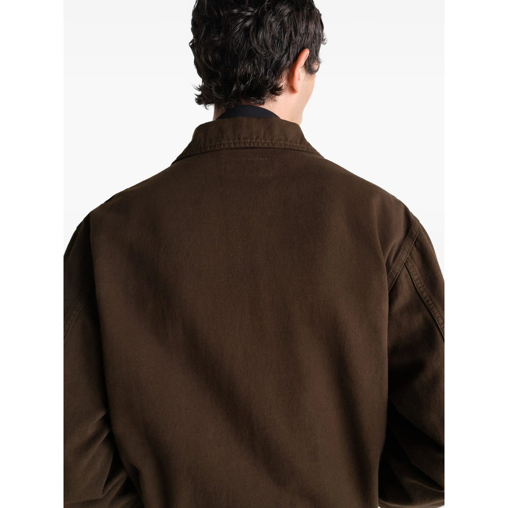 Lemaire Brown Jackets - Shirt Jackets Men LEMAIRE