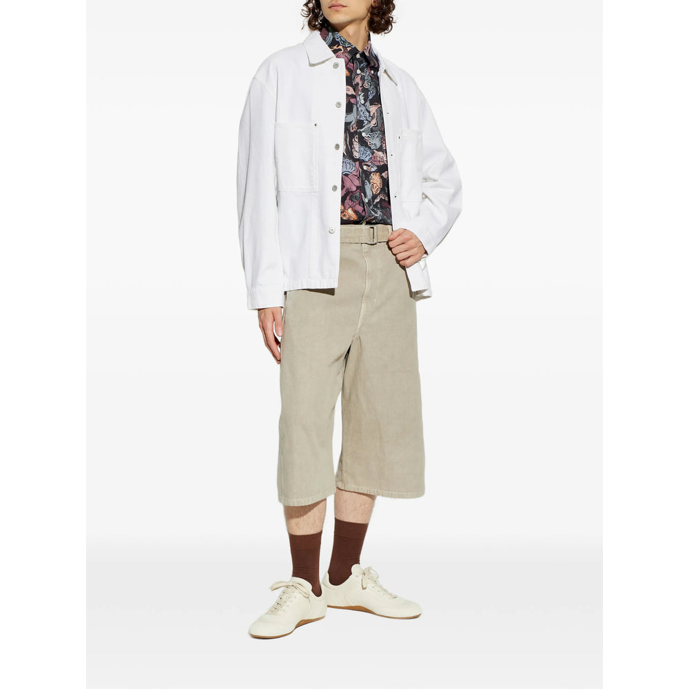 Lemaire White Jackets - Denim Jackets Men LEMAIRE