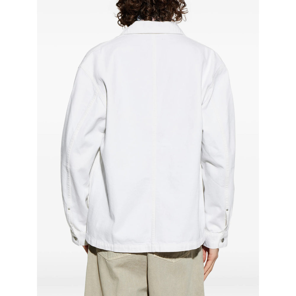 Lemaire White Jackets - Denim Jackets Men LEMAIRE