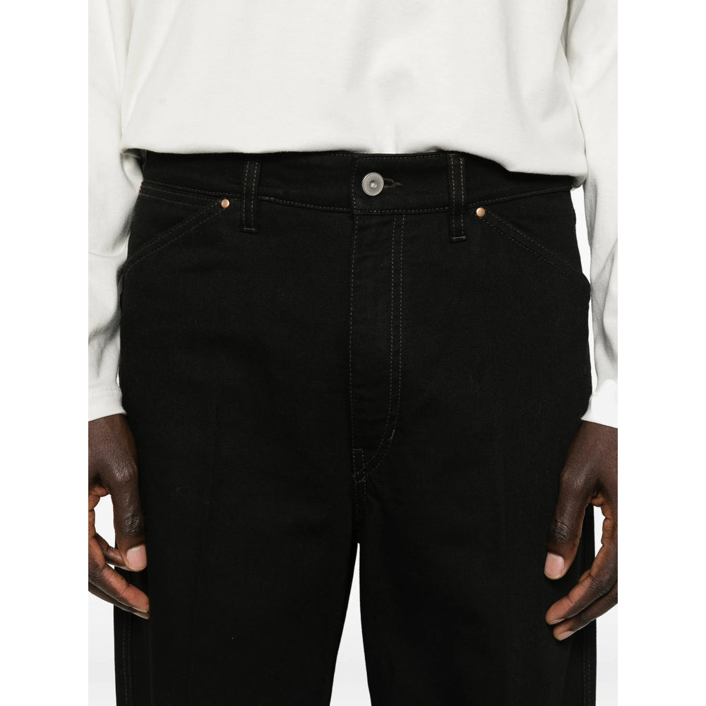 Lemaire Black Denim - Regular & Straight-Leg Jeans Men LEMAIRE