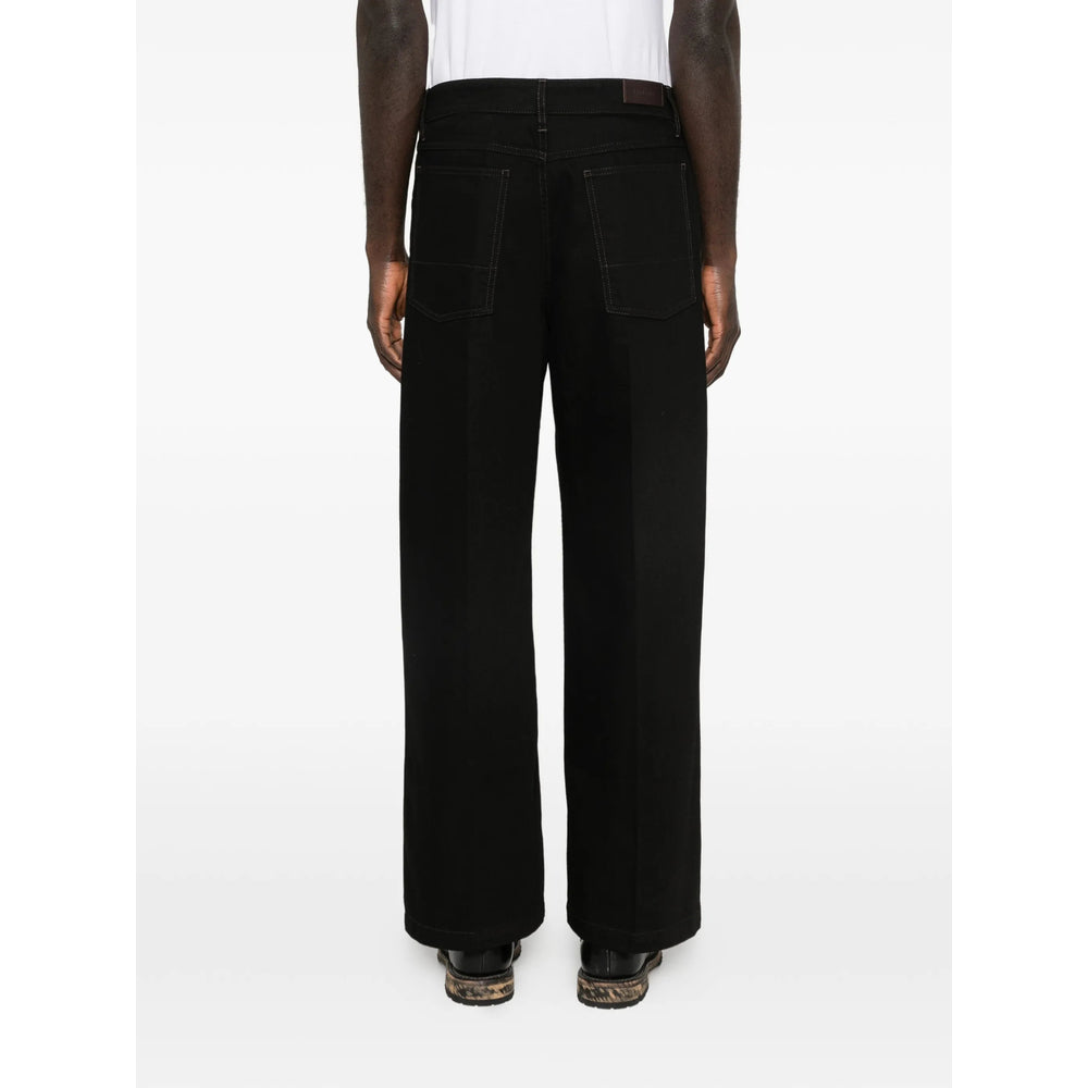 Lemaire Black Denim - Regular & Straight-Leg Jeans Men LEMAIRE