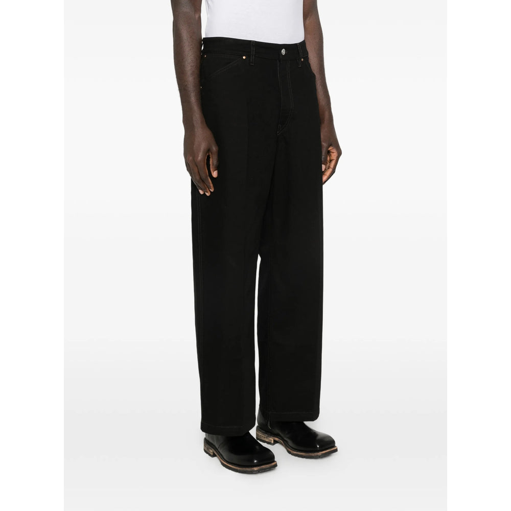 Lemaire Black Denim - Regular & Straight-Leg Jeans Men LEMAIRE