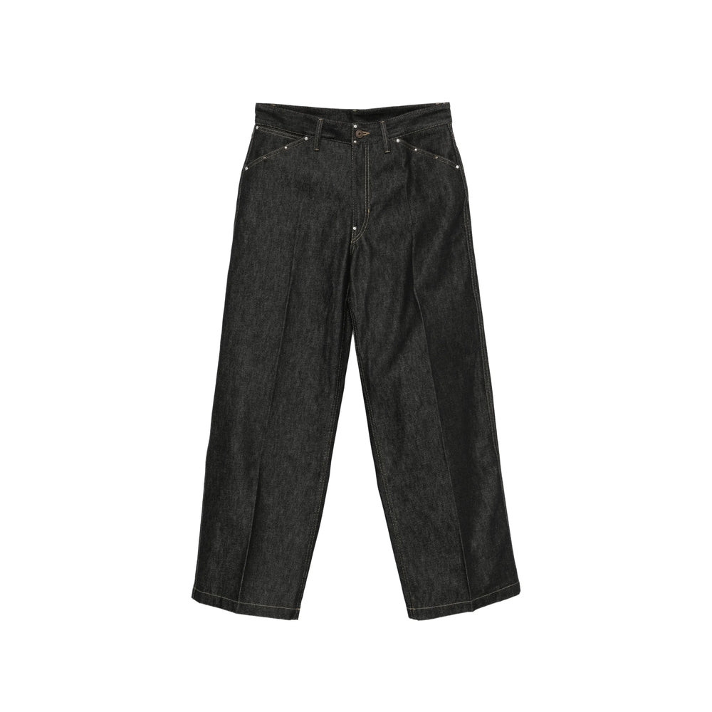 Lemaire Black Denim - Tapered Jeans Men LEMAIRE