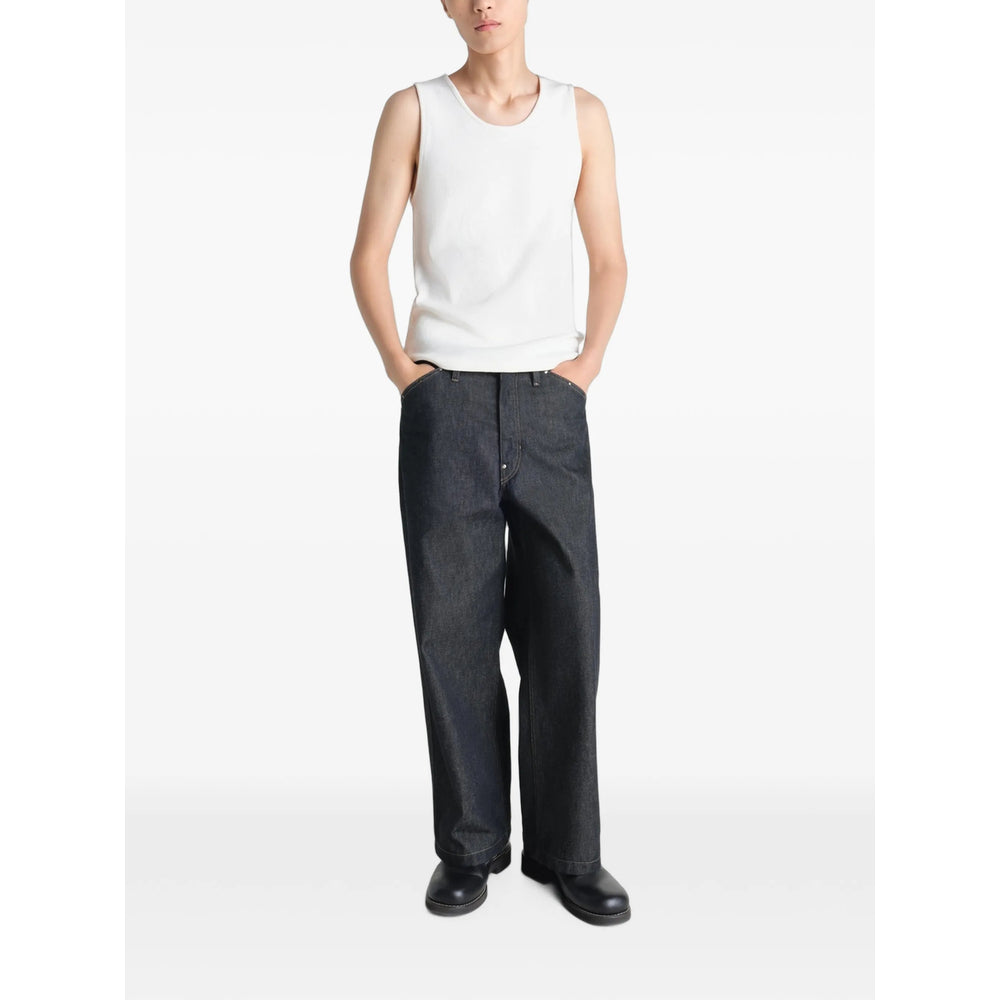 Lemaire White T-Shirts & Vests - Vests & Tanks Men LEMAIRE