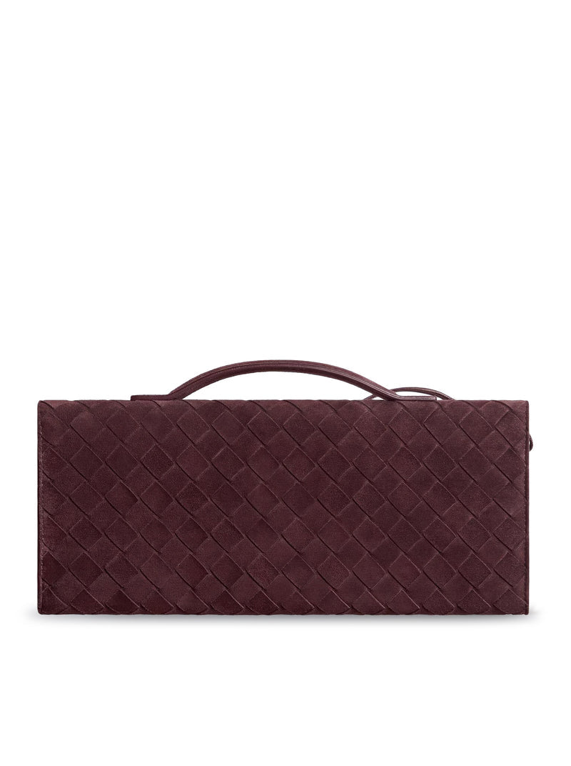 Bottega Veneta Women Let`S Go Suede Clutch BOTTEGA VENETA
