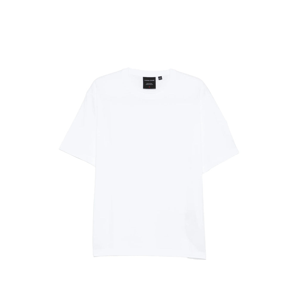Canada Goose White T-Shirts & Vests - T-Shirts Men CANADA GOOSE