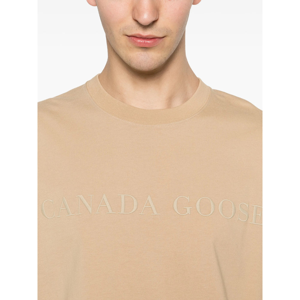 Canada Goose Neutrals T-Shirts & Vests - T-Shirts Men CANADA GOOSE