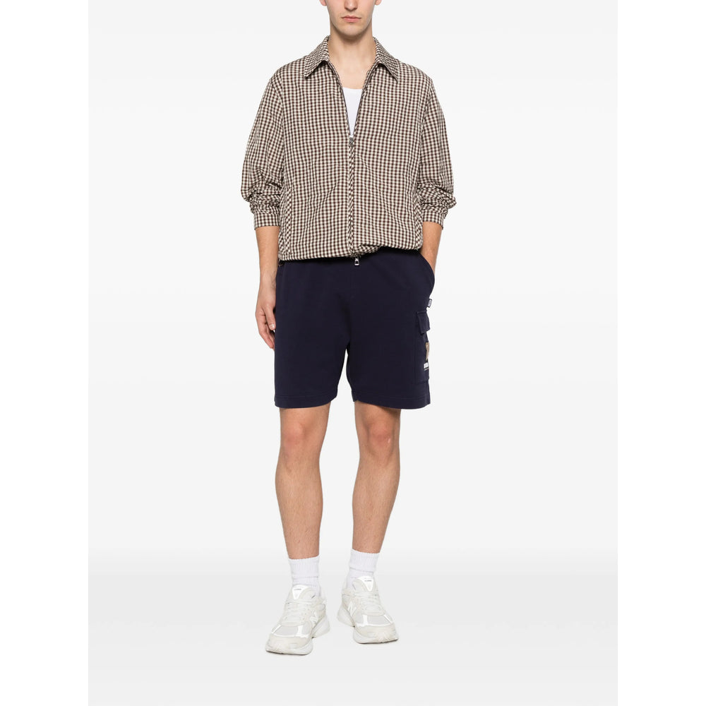 Moschino Blue Shorts - Track & Running Shorts Men MOSCHINO