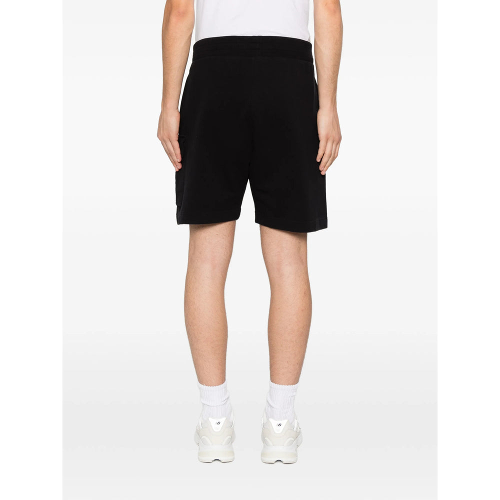 Moschino Black Shorts - Track & Running Shorts Men MOSCHINO