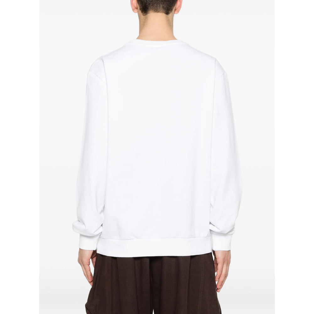 Moschino White Sweaters & Knitwear - Sweatshirts Men MOSCHINO