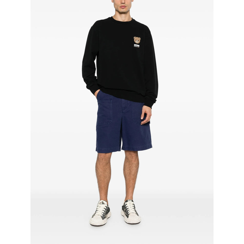 Moschino Black Sweaters & Knitwear - Sweatshirts Men MOSCHINO