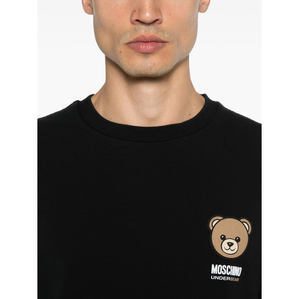 Moschino Black Sweaters & Knitwear - Sweatshirts Men MOSCHINO