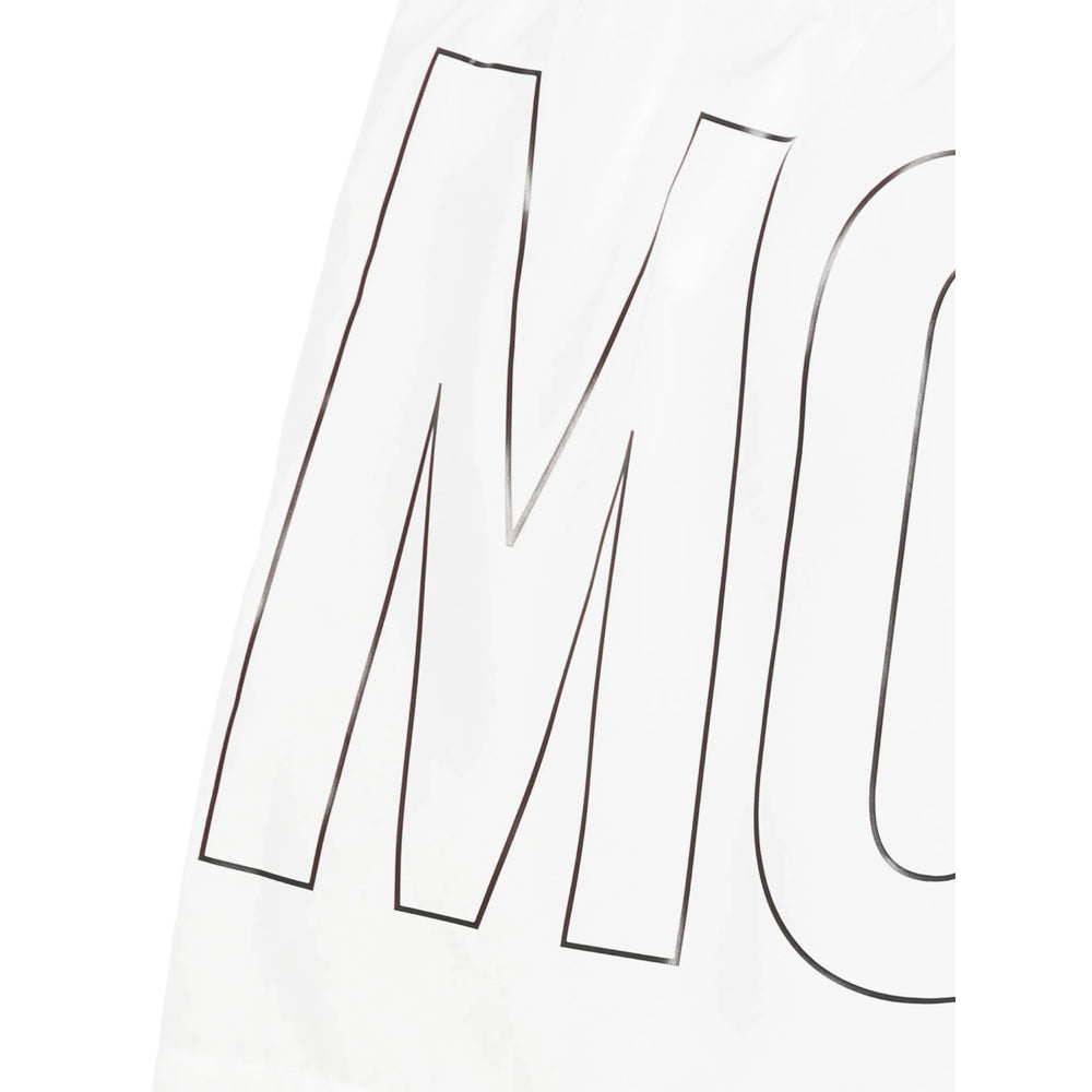 Moschino White Beachwear - Swim Shorts Men MOSCHINO