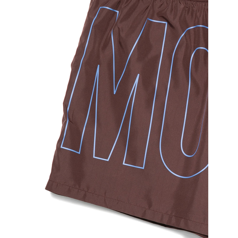 Moschino Brown Beachwear - Swim Shorts Men MOSCHINO