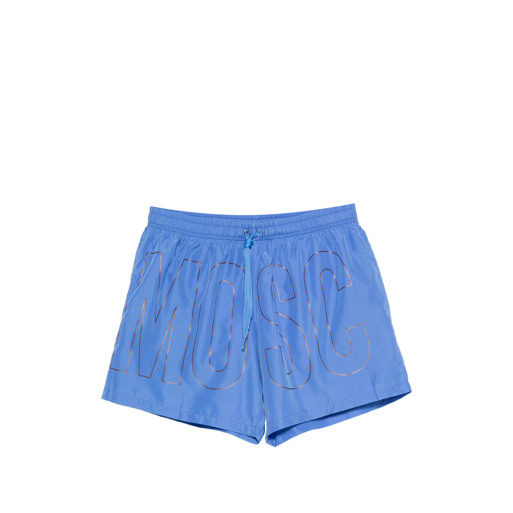 Moschino Blue Beachwear - Swim Shorts Men MOSCHINO