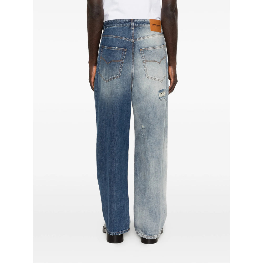Vetements Blue Denim - Regular & Straight-Leg Jeans Men VETEMENTS