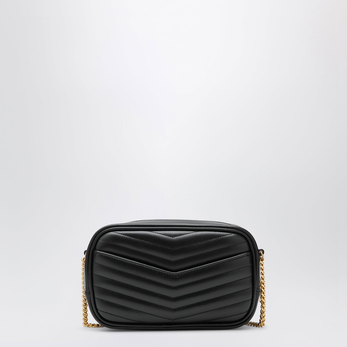 Saint Laurent Lou Mini Quilted Calfskin Leather Bag In Black Women SAINT LAURENT