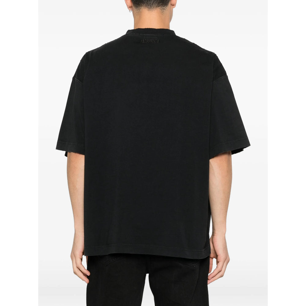 Vetements Black T-Shirts & Vests - T-Shirts Men VETEMENTS