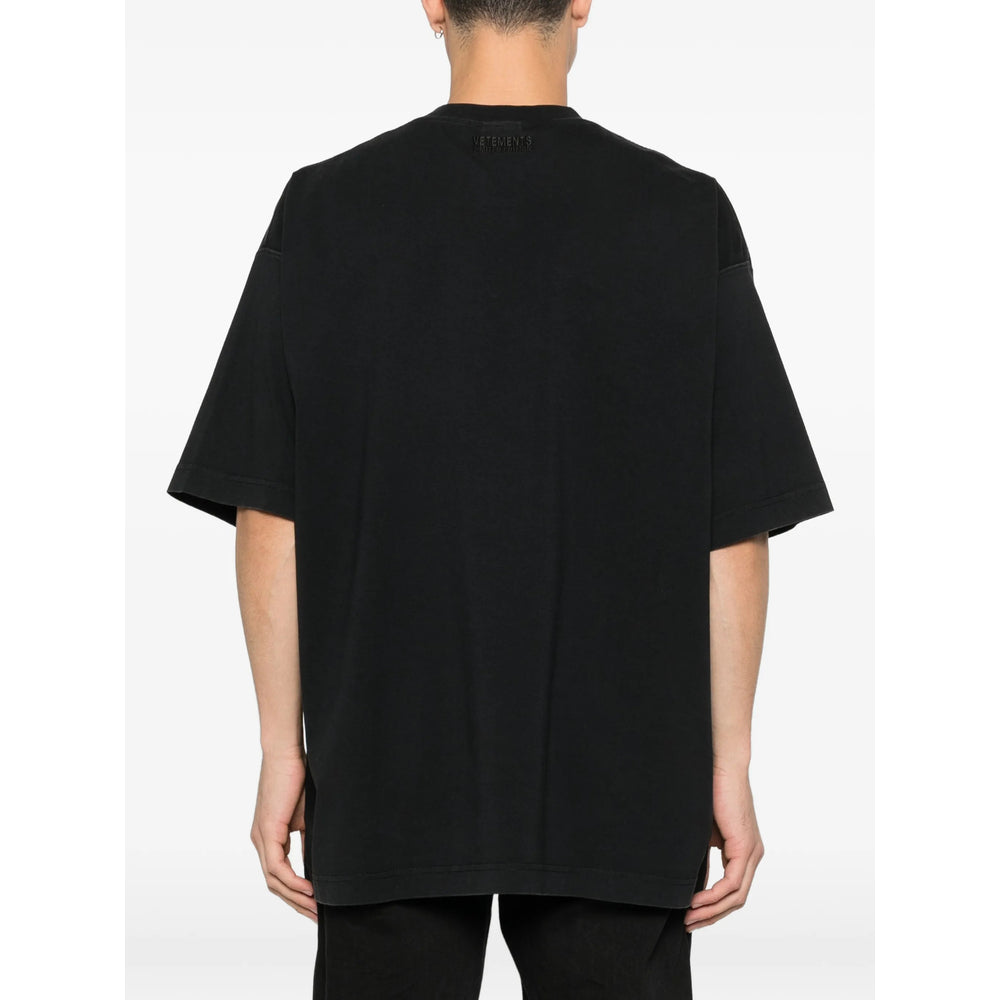 Vetements Black T-Shirts & Vests - T-Shirts Men VETEMENTS