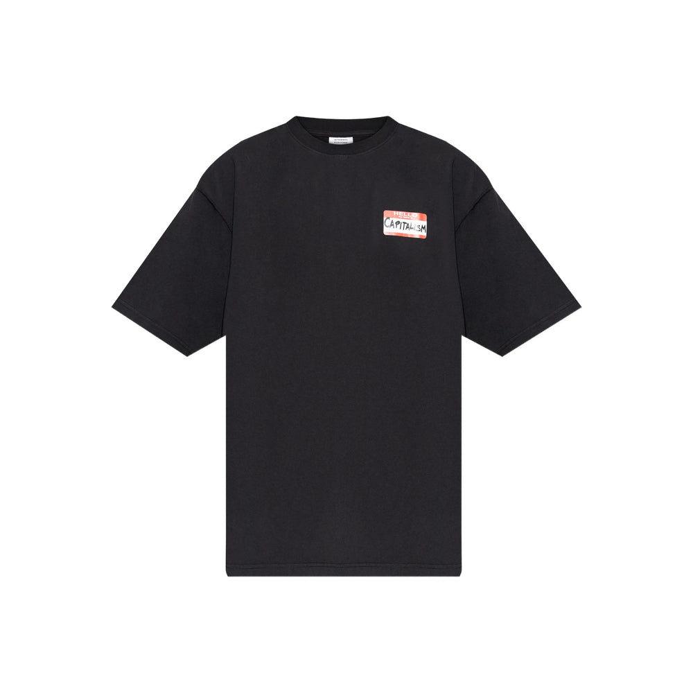Vetements Black T-Shirts & Vests - T-Shirts Men VETEMENTS