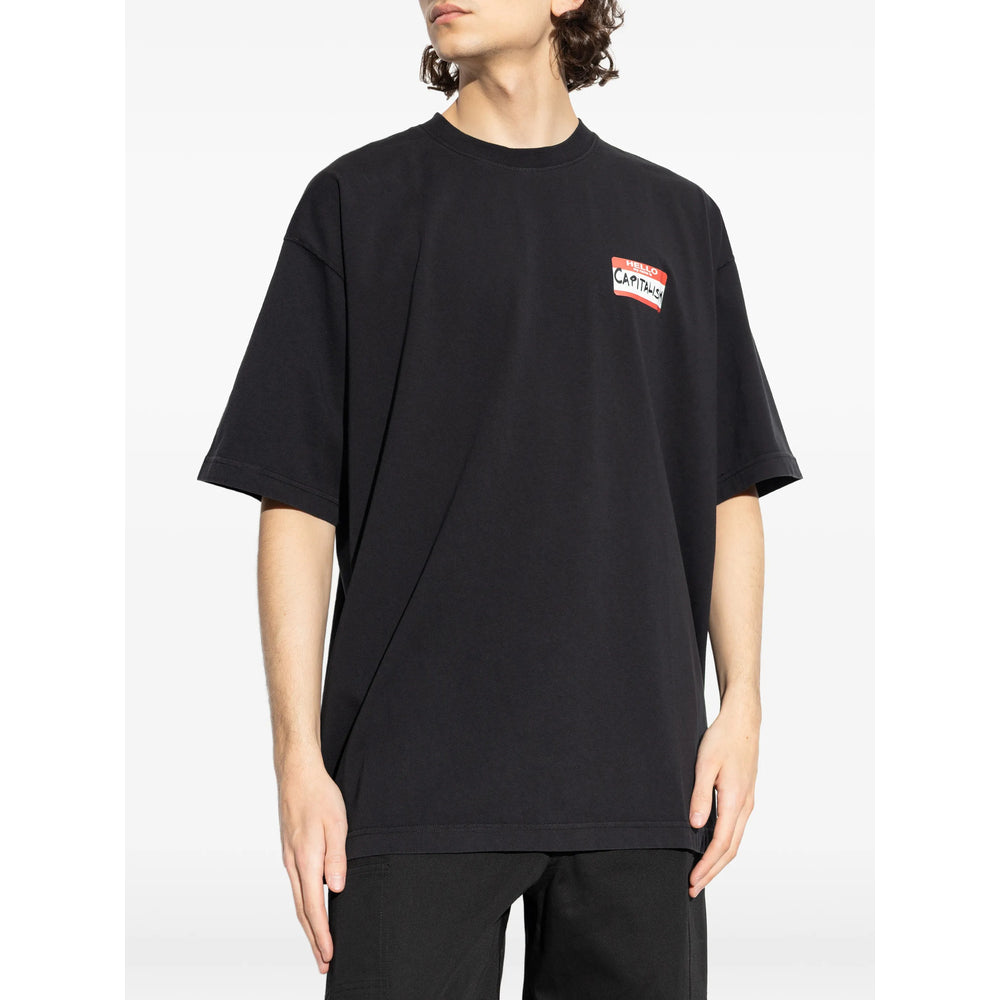 Vetements Black T-Shirts & Vests - T-Shirts Men VETEMENTS