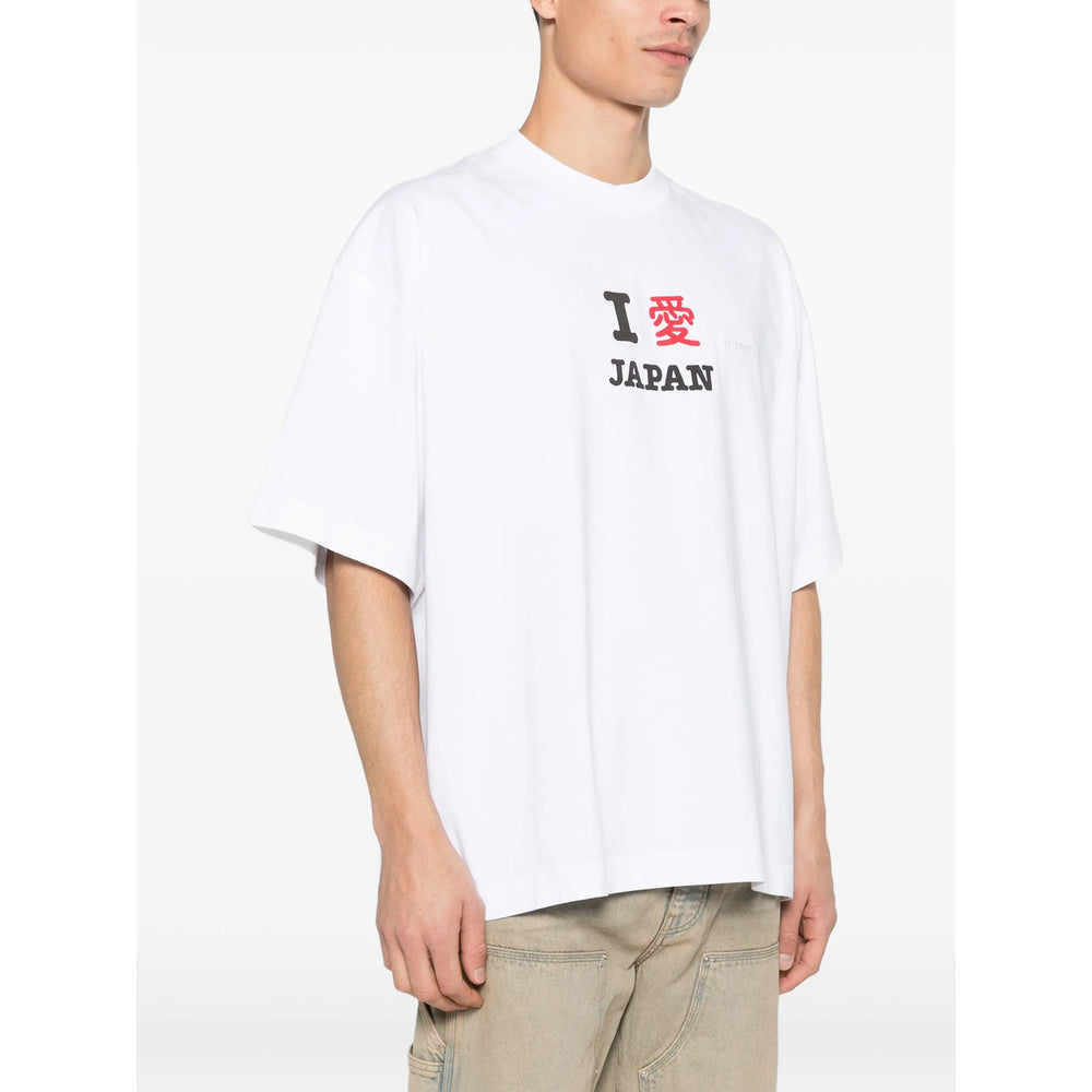 Vetements White T-Shirts & Vests - T-Shirts Men VETEMENTS