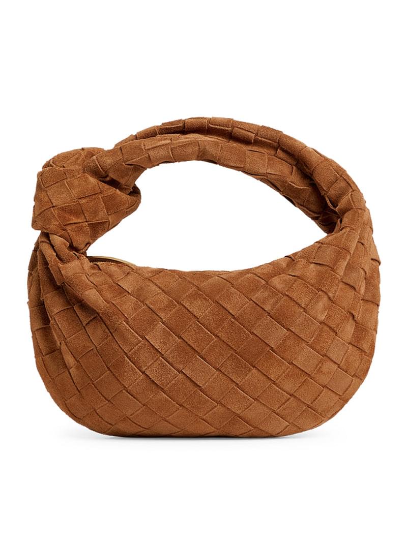 Bottega Veneta Women Mini Jodie In Suede BOTTEGA VENETA