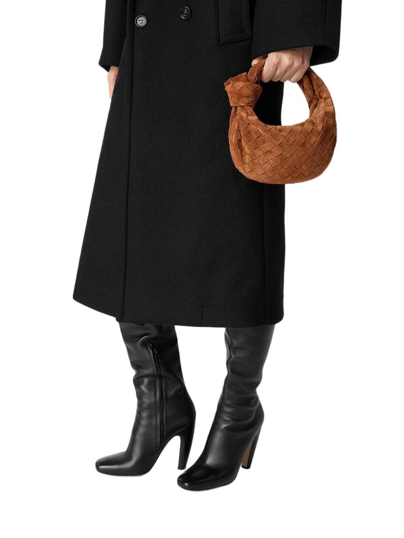 Bottega Veneta Women Mini Jodie In Suede BOTTEGA VENETA