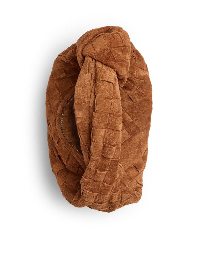 Bottega Veneta Women Mini Jodie In Suede BOTTEGA VENETA