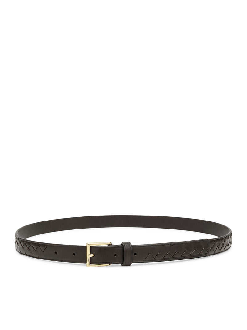 Bottega Veneta Women Woven Lambskin Belt BOTTEGA VENETA